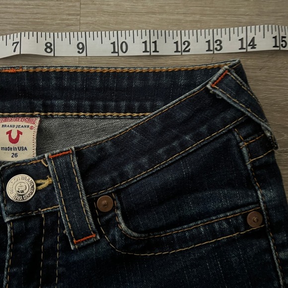 True Religion Johnny Skinny Jeans Blue Size 26 - Picture 10 of 12